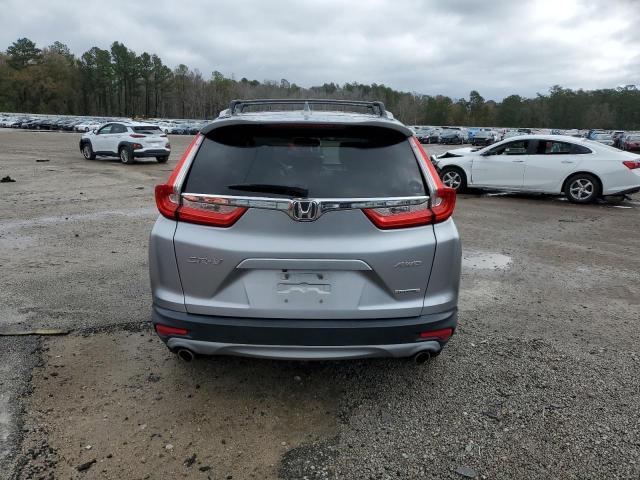 2HKRW2H92JH631275 - 2018 HONDA CR-V TOURING GRAY photo 6