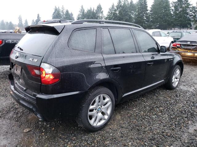 WBXPA93496WG92317 - 2006 BMW X3 3.0I BLACK photo 3