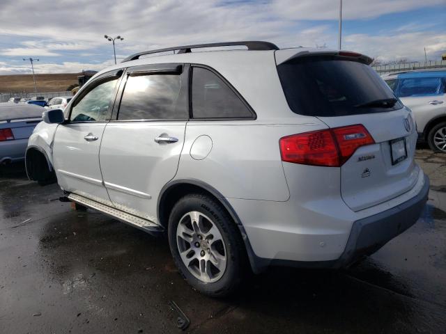 2HNYD28238H524513 - 2008 ACURA MDX WHITE photo 2