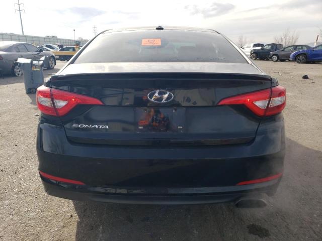 5NPE24AF9FH005994 - 2015 HYUNDAI SONATA SE BLACK photo 6