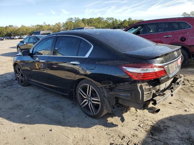 1HGCR2F52HA145159 - 2017 HONDA ACCORD SPORT BLACK photo 2