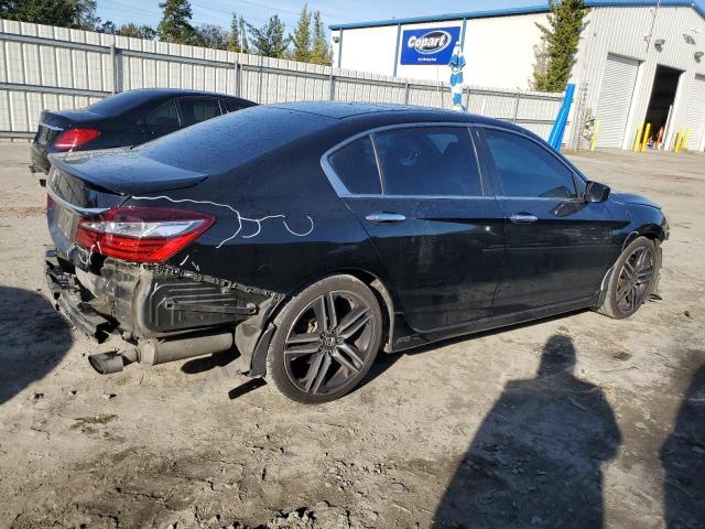 1HGCR2F52HA145159 - 2017 HONDA ACCORD SPORT BLACK photo 3