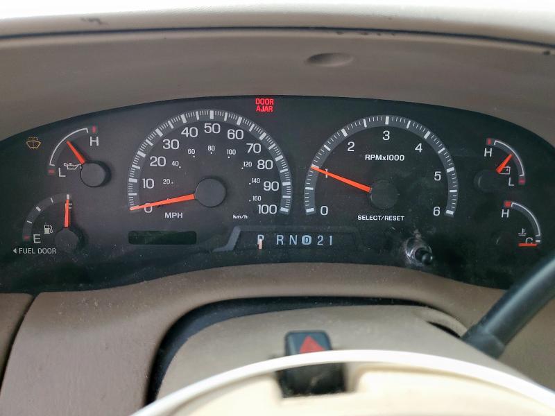 1FMRU1760YLA28348 - 2000 FORD EXPEDITION EDDIE BAUER WHITE photo 9