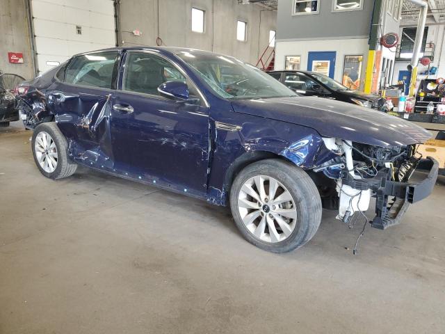 5XXGT4L3XJG203044 - 2018 KIA OPTIMA LX 蓝色 照片 4