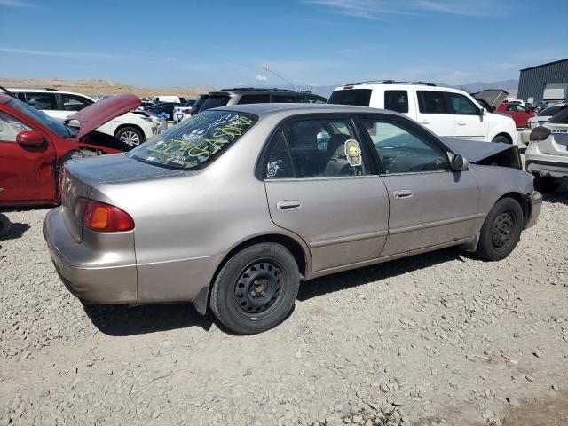 1NXBR12E81Z447811 - 2001 TOYOTA COROLLA CE SILVER photo 3