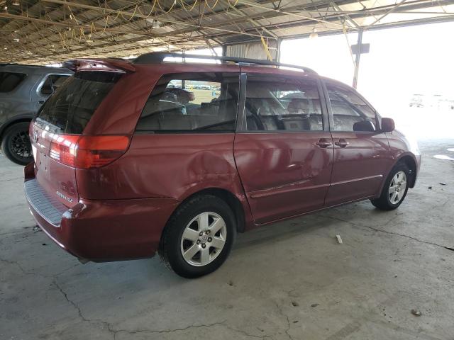 5TDZA22C45S275107 - 2005 TOYOTA SIENNA XLE MAROON photo 3