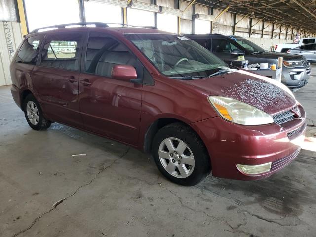 5TDZA22C45S275107 - 2005 TOYOTA SIENNA XLE MAROON photo 4