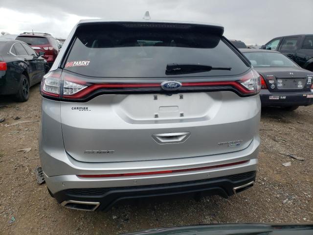 2FMPK4AP2JBC18870 - 2018 FORD EDGE SPORT SILVER photo 6