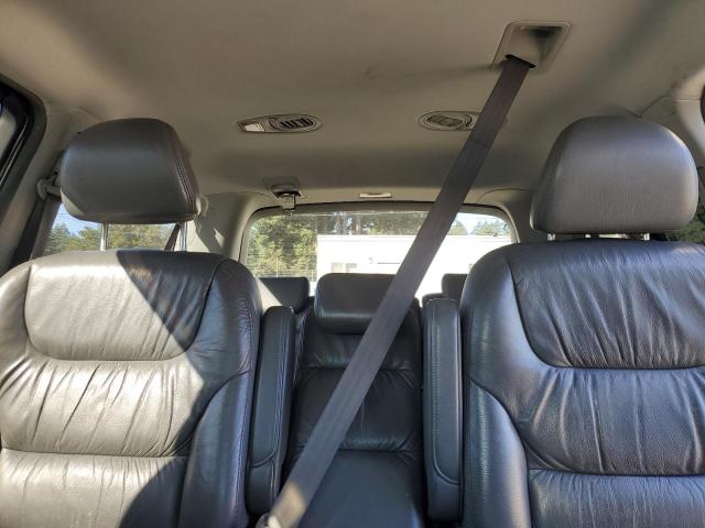 5FNRL38796B441718 - 2006 HONDA ODYSSEY EXL ვერცხლისფერი ფოტო 10