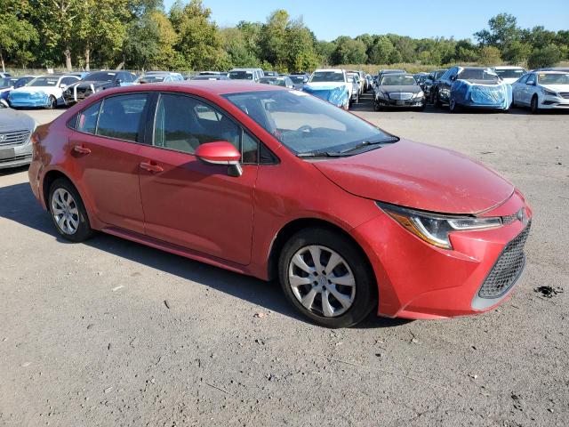 5YFEPMAE1MP165120 - 2021 TOYOTA COROLLA LE RED photo 4