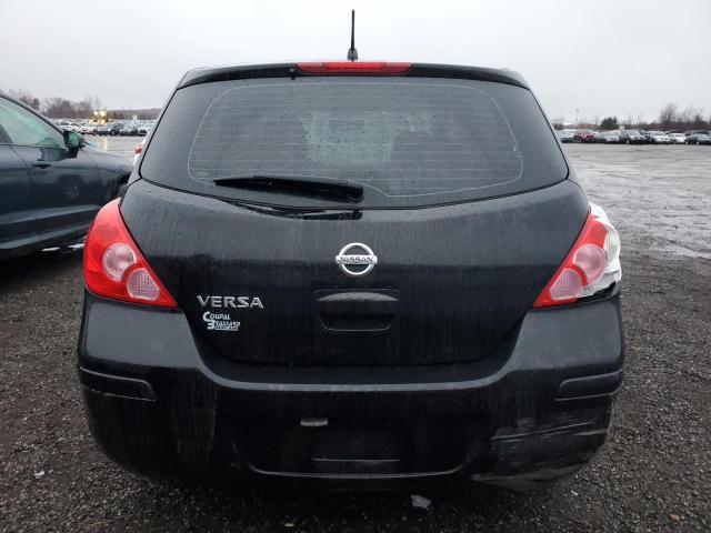 3N1BC13E89L471636 - 2009 NISSAN VERSA S BLACK photo 6