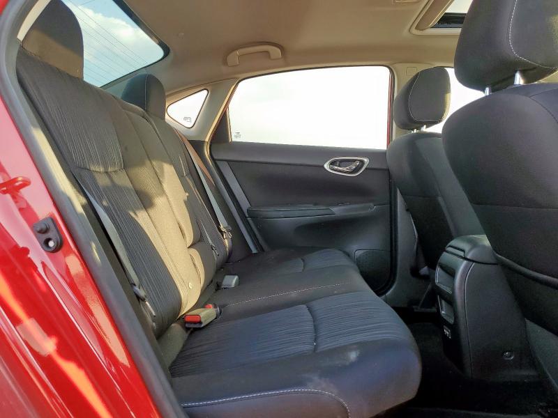 3N1AB7AP3KY208517 - 2019 NISSAN SENTRA S 红色 照片 10