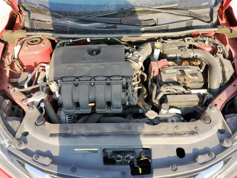 3N1AB7AP3KY208517 - 2019 NISSAN SENTRA S 红色 照片 11