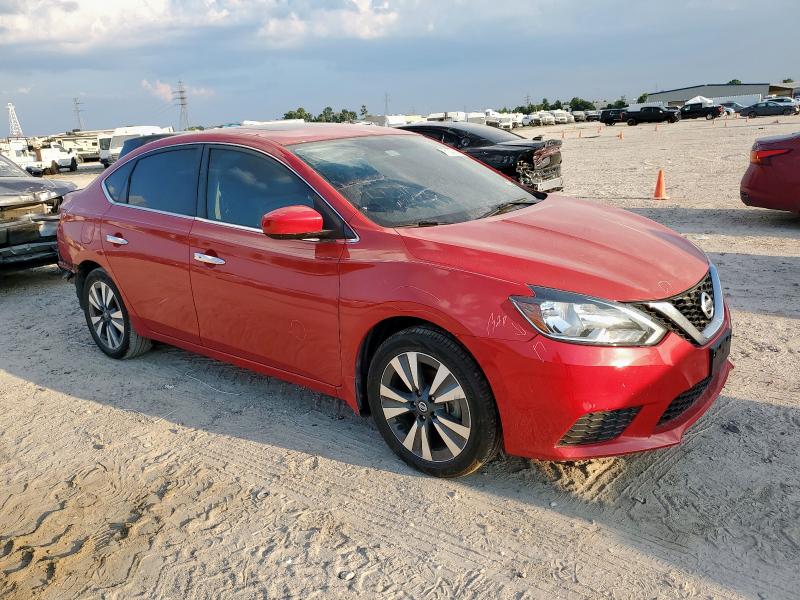 3N1AB7AP3KY208517 - 2019 NISSAN SENTRA S 红色 照片 4