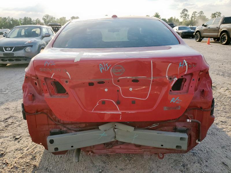 3N1AB7AP3KY208517 - 2019 NISSAN SENTRA S 红色 照片 6