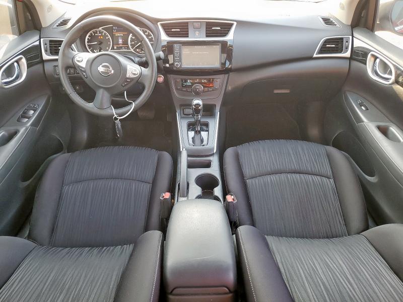 3N1AB7AP3KY208517 - 2019 NISSAN SENTRA S 红色 照片 8