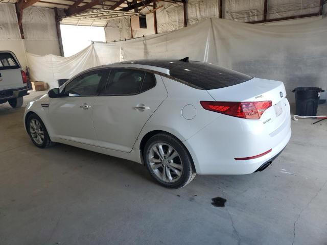 5XXGN4A7XDG113770 - 2013 KIA OPTIMA EX WHITE photo 2