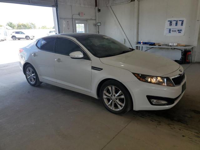 5XXGN4A7XDG113770 - 2013 KIA OPTIMA EX WHITE photo 4