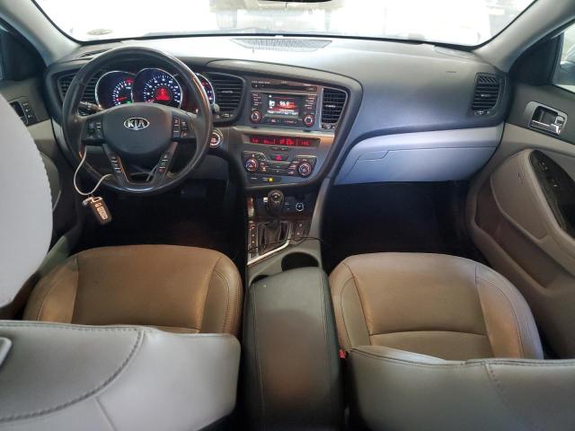 5XXGN4A7XDG113770 - 2013 KIA OPTIMA EX WHITE photo 8