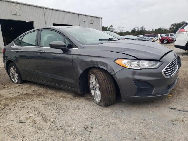 3FA6P0HD6LR154123 - 2020 FORD FUSION SE GRAY photo 4