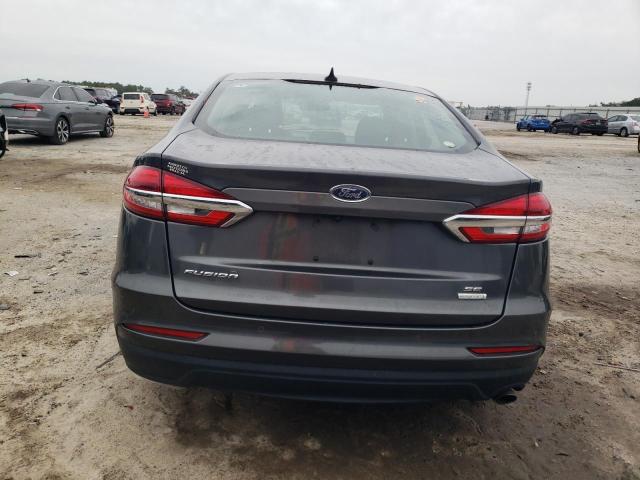 3FA6P0HD6LR154123 - 2020 FORD FUSION SE GRAY photo 6