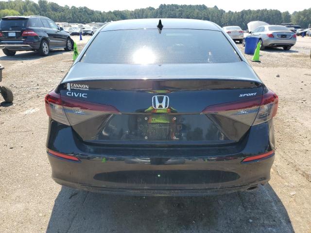 2HGFE2F52SH501725 - 2025 HONDA CIVIC SPORT BLACK photo 6