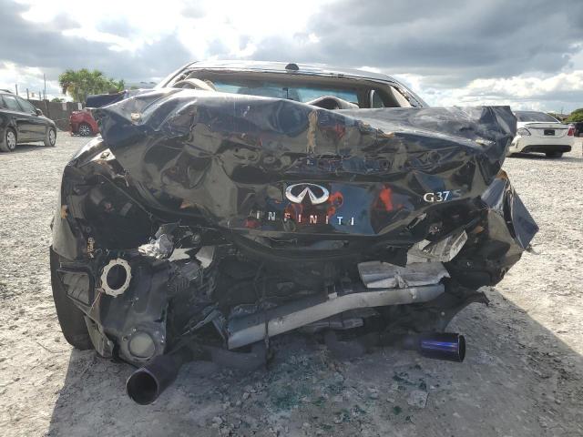JNKCV64E49M603934 - 2009 INFINITI G37 BASE BLACK photo 6