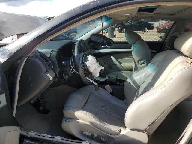 JNKCV64E49M603934 - 2009 INFINITI G37 BASE BLACK photo 7
