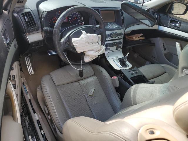 JNKCV64E49M603934 - 2009 INFINITI G37 BASE BLACK photo 8