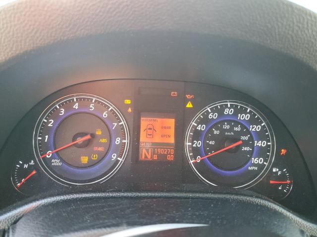 JNKCV64E49M603934 - 2009 INFINITI G37 BASE BLACK photo 9