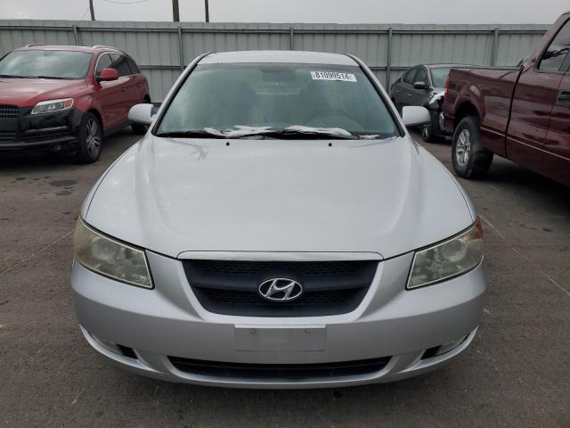 5NPEU46F86H039301 - 2006 HYUNDAI SONATA GLS SILVER photo 5