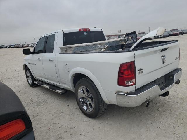 1C6RD7JT0CS112097 - 2012 DODGE RAM 1500 LARAMIE WHITE photo 2