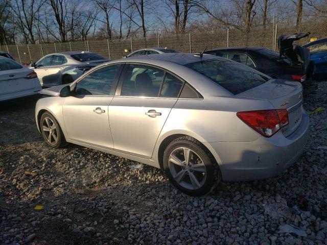 1G1PE5SB6E7275360 - 2014 CHEVROLET CRUZE LT SILVER photo 2