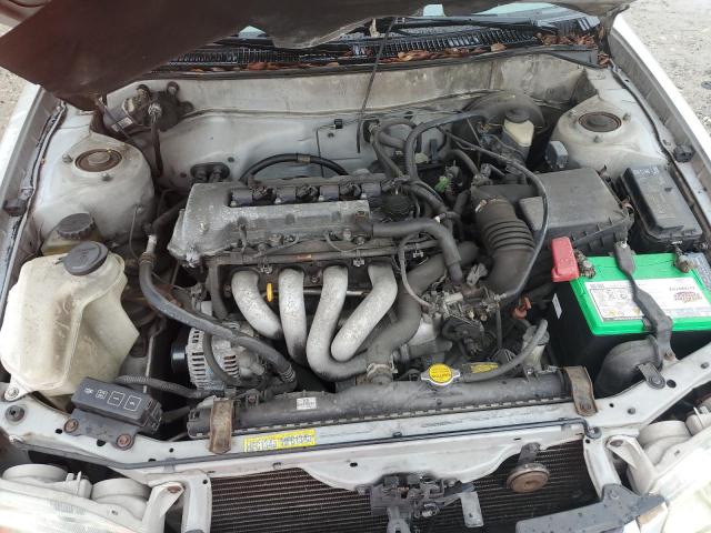 1NXBR12E92Z591398 - 2002 TOYOTA COROLLA CE Silber Foto 11