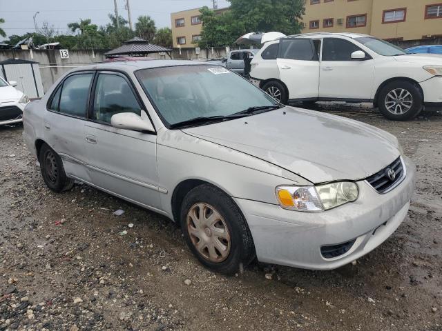 1NXBR12E92Z591398 - 2002 TOYOTA COROLLA CE Silber Foto 4