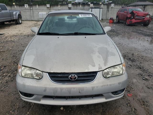 1NXBR12E92Z591398 - 2002 TOYOTA COROLLA CE Silber Foto 5