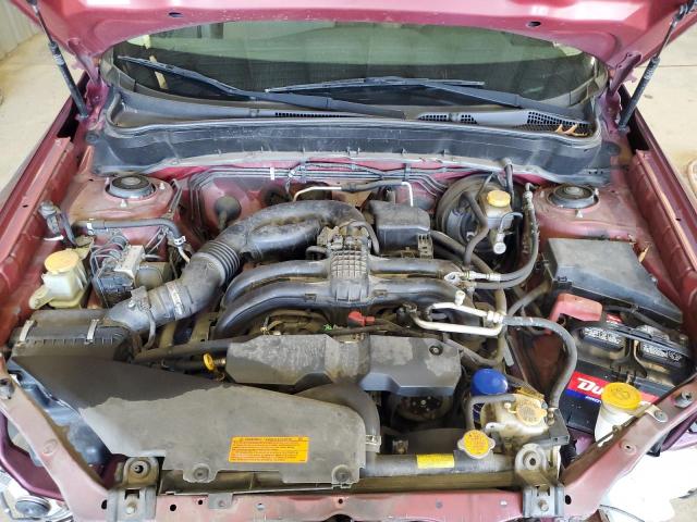 JF2SHABC6DH424693 - 2013 SUBARU FORESTER 2.5X Granate foto 11