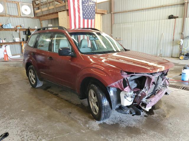 JF2SHABC6DH424693 - 2013 SUBARU FORESTER 2.5X Granate foto 4