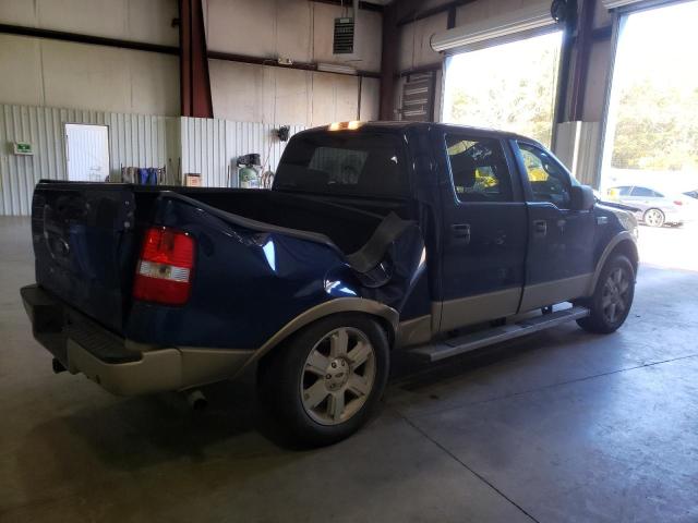 1FTPW12V78FB27333 - 2008 FORD F150 SUPERCREW BLUE photo 3