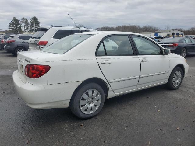 JTDBR32E432013612 - 2003 TOYOTA COROLLA CE WHITE photo 3