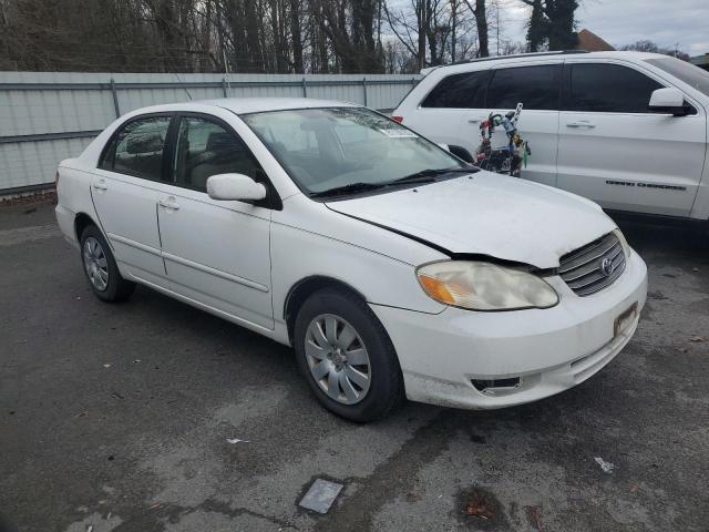 JTDBR32E432013612 - 2003 TOYOTA COROLLA CE WHITE photo 4