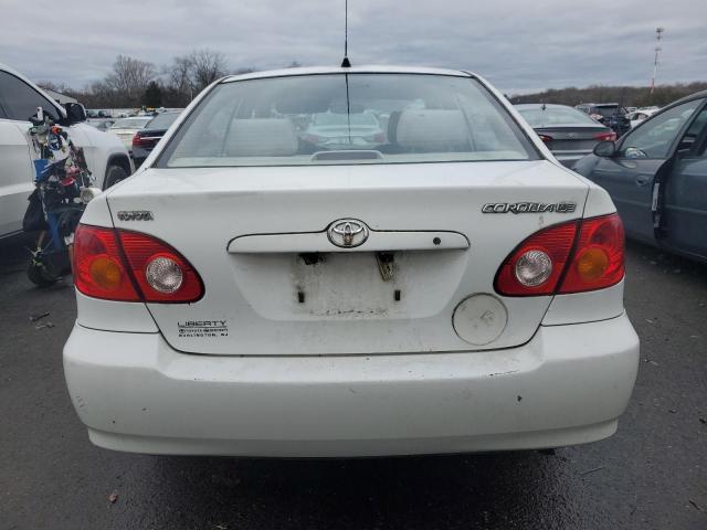 JTDBR32E432013612 - 2003 TOYOTA COROLLA CE WHITE photo 6