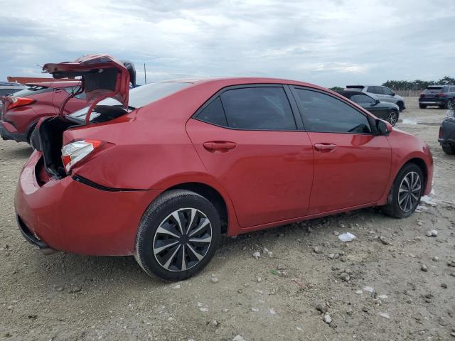 5YFBURHE4JP795756 - 2018 TOYOTA COROLLA L Rot Foto 3