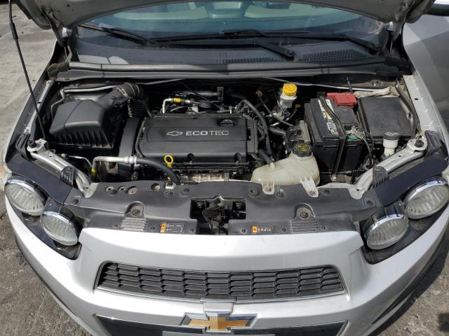 1G1JA6SH5C4129199 - 2012 CHEVROLET SONIC LS SILVER photo 11