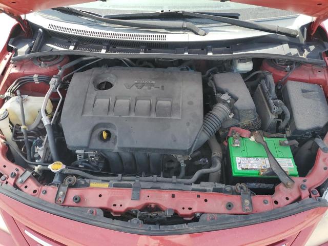 2T1BU4EE2DC085900 - 2013 TOYOTA COROLLA BASE Kırmızı fotoğraf 11