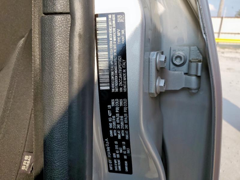 ZACCJAAT9GPD73521 - 2016 JEEP RENEGADE SPORT SILVER photo 14