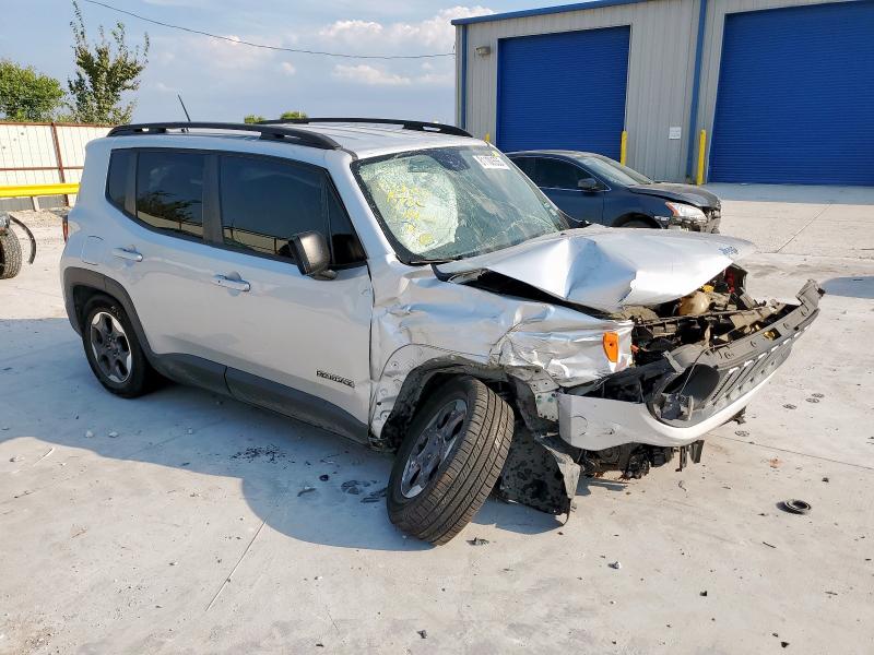 ZACCJAAT9GPD73521 - 2016 JEEP RENEGADE SPORT SILVER photo 4