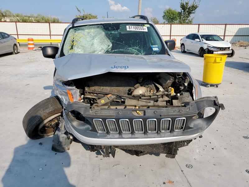 ZACCJAAT9GPD73521 - 2016 JEEP RENEGADE SPORT SILVER photo 5