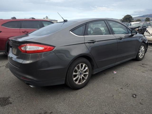 3FA6P0G71FR306518 - 2015 FORD FUSION S CHARCOAL photo 3