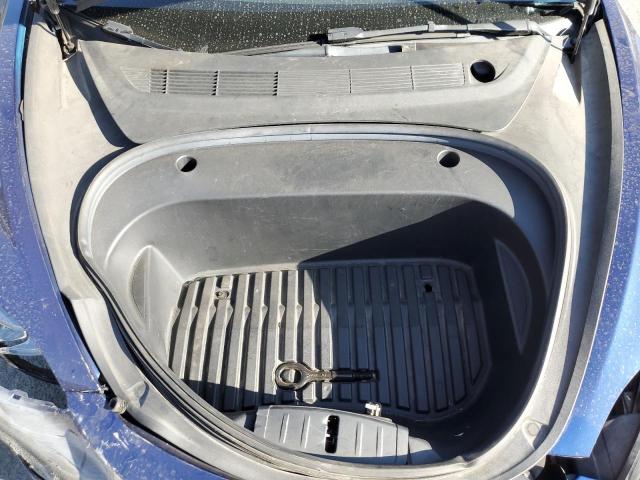5YJ3E1EA1NF370713 - 2022 TESLA MODEL 3 BLUE photo 11